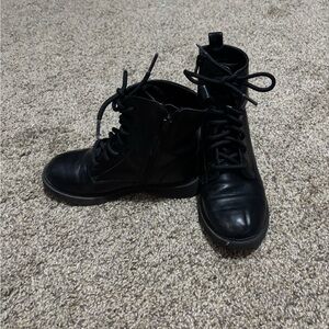 Kids Black Rain & Snow Boots